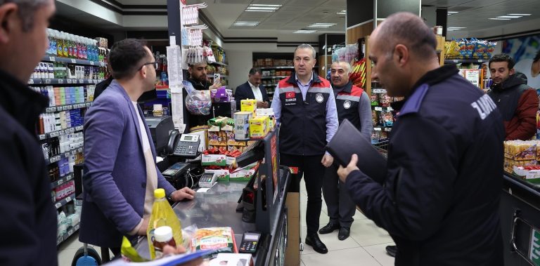 sivas belediye başkanınından market denetimi - radyo bora