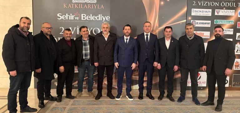 Şehir ve Belediye Dergisinin Düzenlediği Vizyon Ödülleri Kapsamında-radyobora